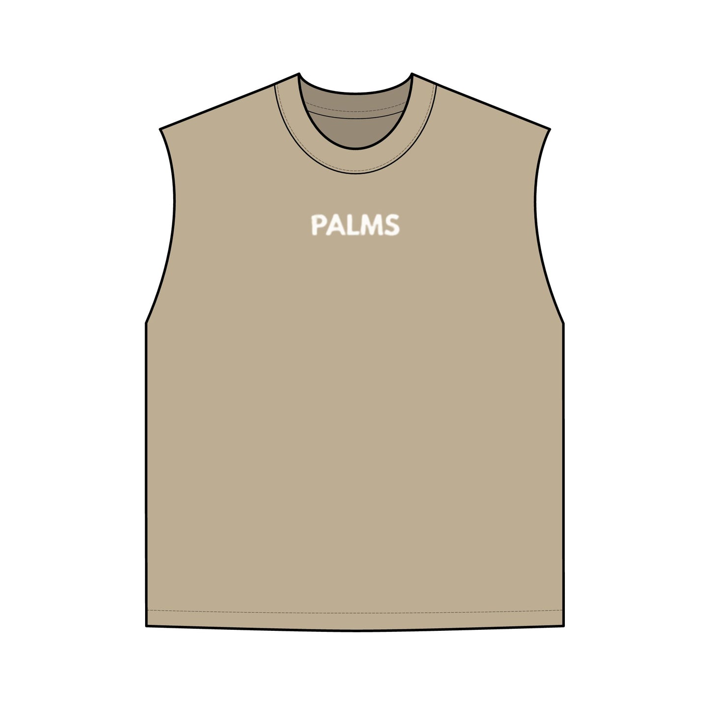 Tropical PALMS Muscle Tank