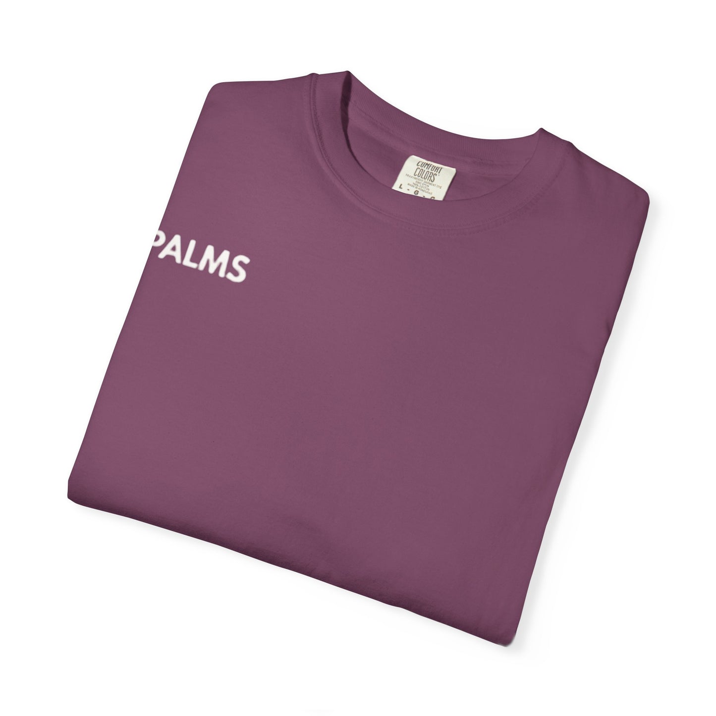 Palm Leaf Tee — Minimal Botanical Graphic T-Shirt