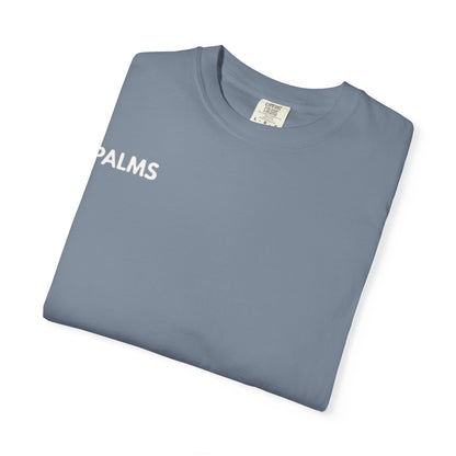 Palm Leaf Tee — Minimal Botanical Graphic T-Shirt