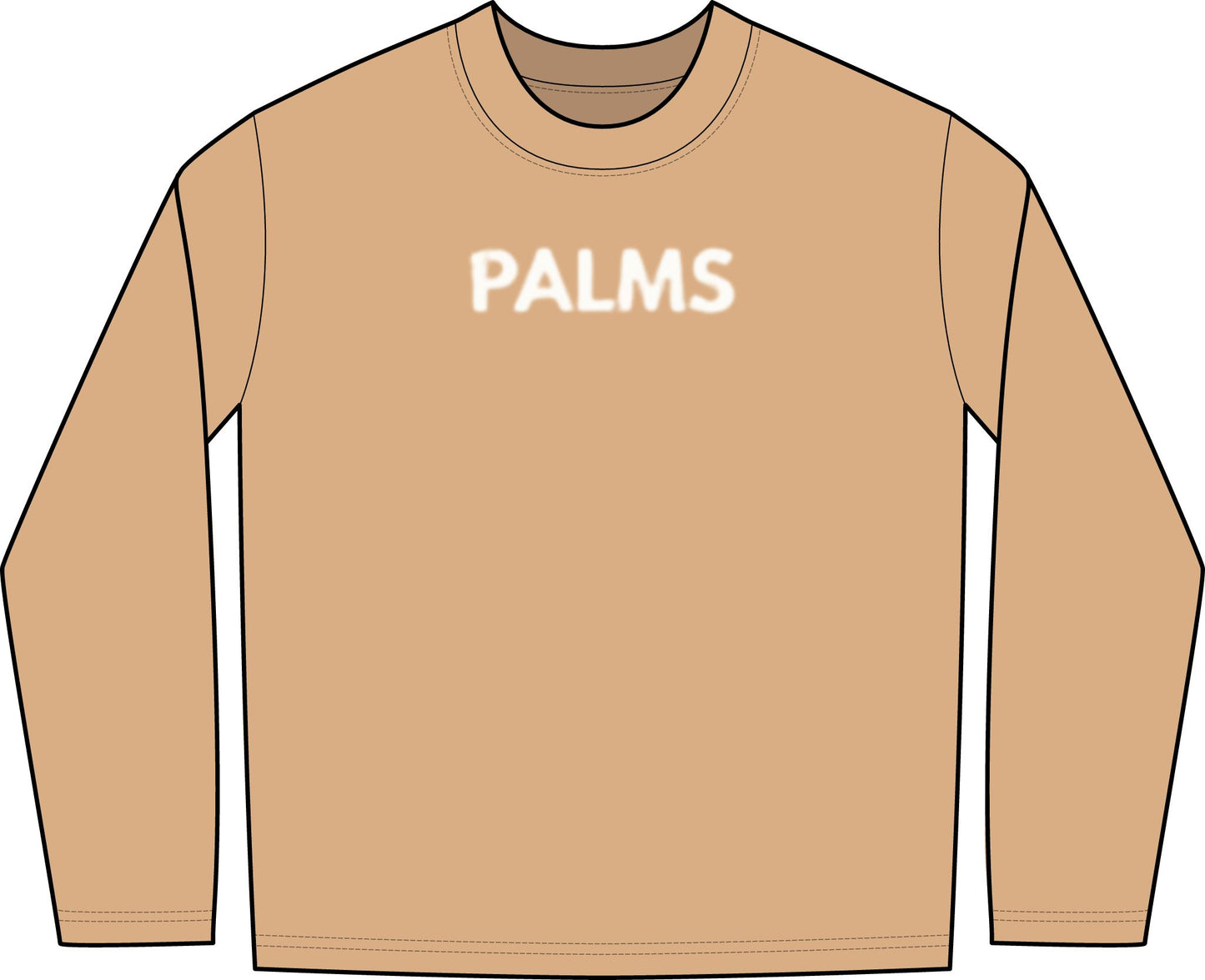 PALMS Oversized Long Sleeve shirt
