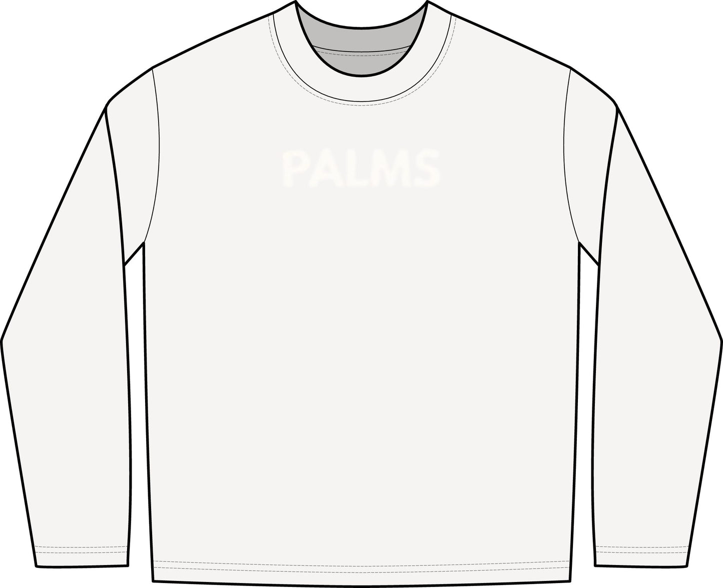 PALMS Oversized Long Sleeve shirt