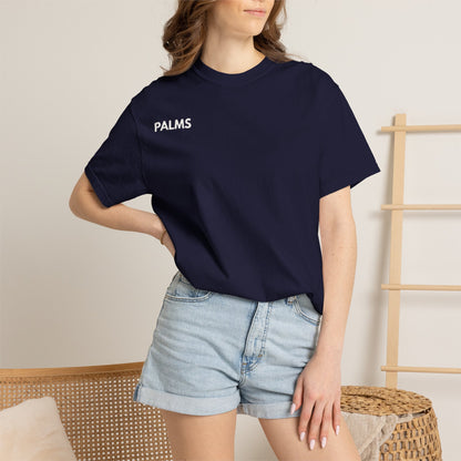 Palm Leaf Tee — Minimal Botanical Graphic T-Shirt