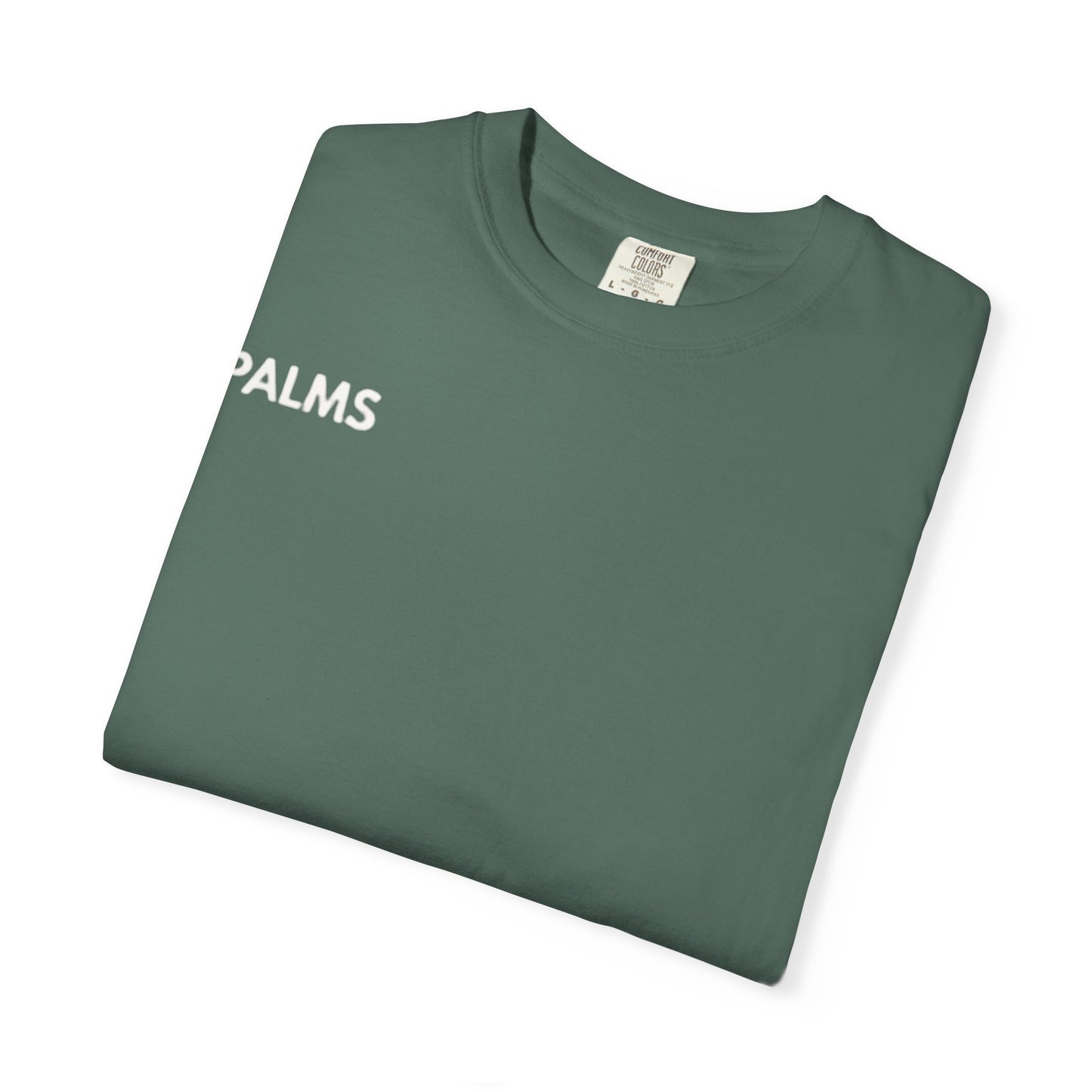 Palm Leaf Tee — Minimal Botanical Graphic T-Shirt