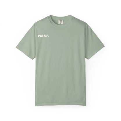 Palm Leaf Tee — Minimal Botanical Graphic T-Shirt