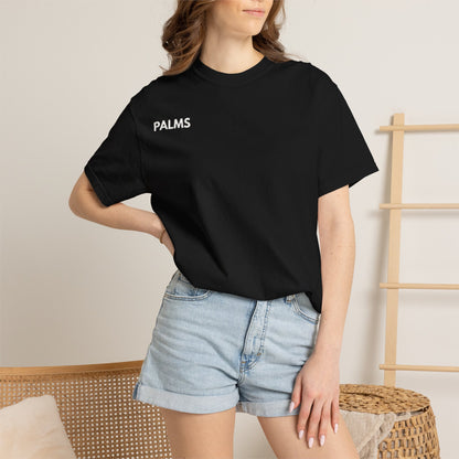 Palm Leaf Tee — Minimal Botanical Graphic T-Shirt