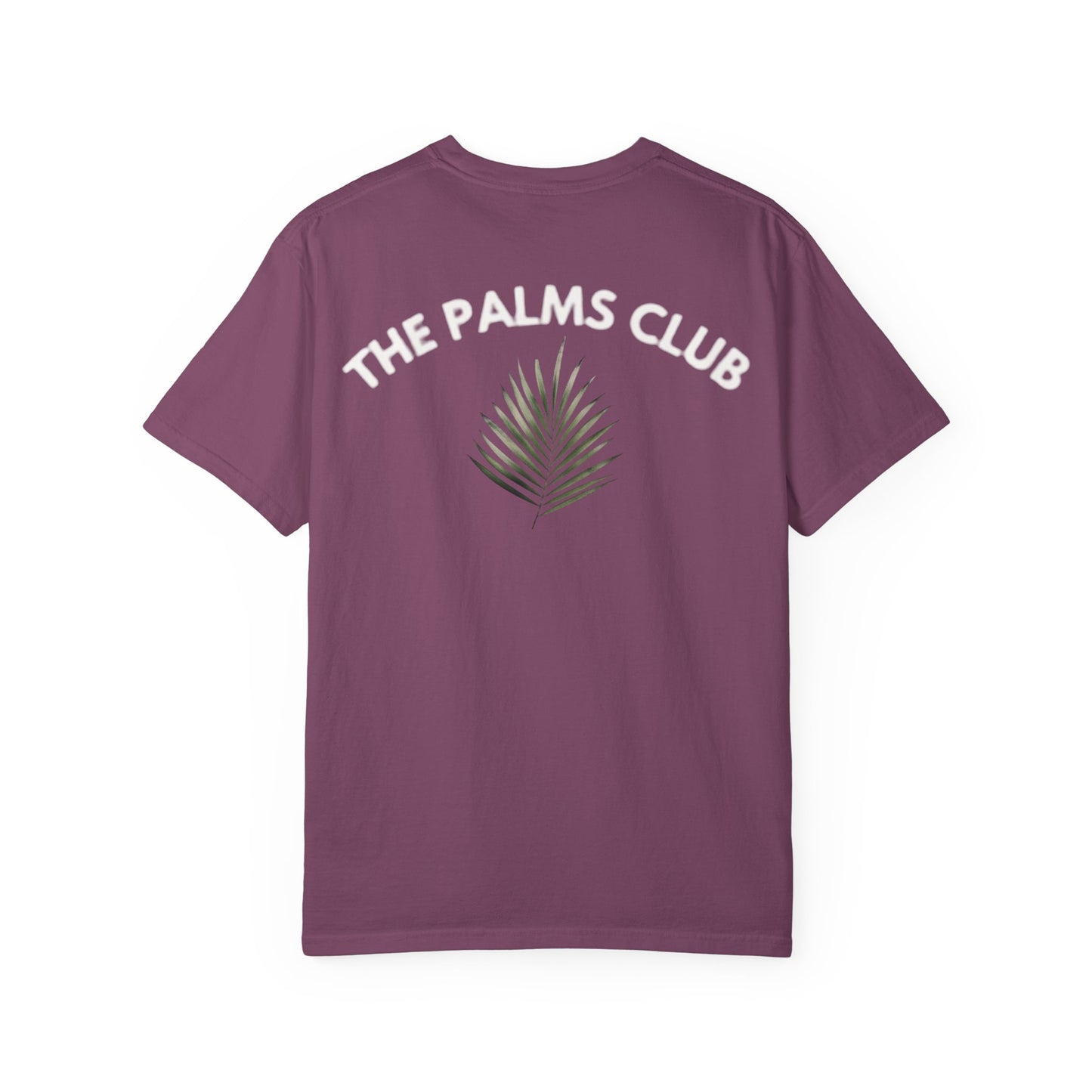 Palm Leaf Tee — Minimal Botanical Graphic T-Shirt