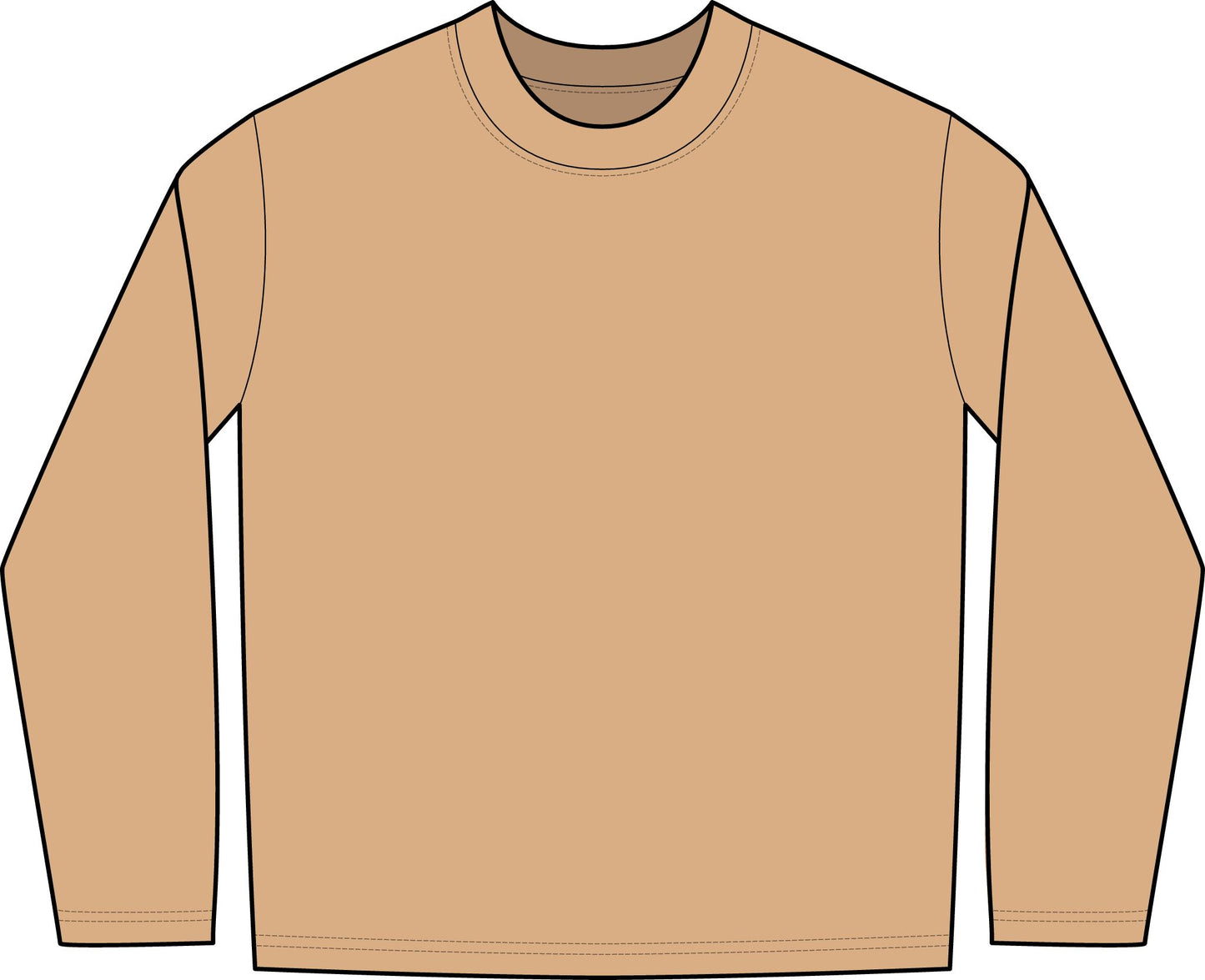PALMS Oversized Long Sleeve shirt