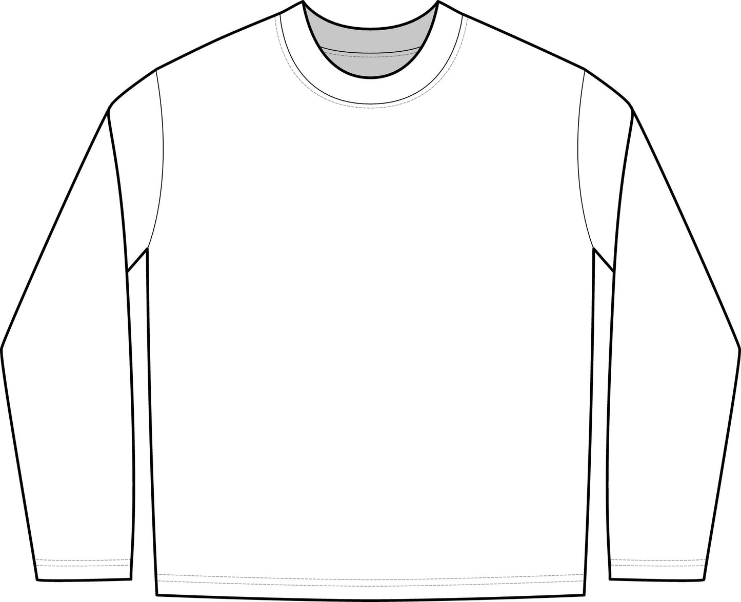 PALMS Oversized Long Sleeve shirt
