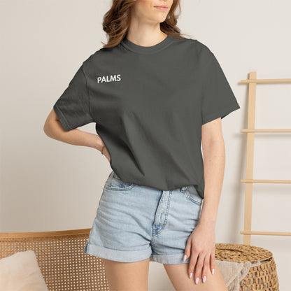 Palm Leaf Tee — Minimal Botanical Graphic T-Shirt