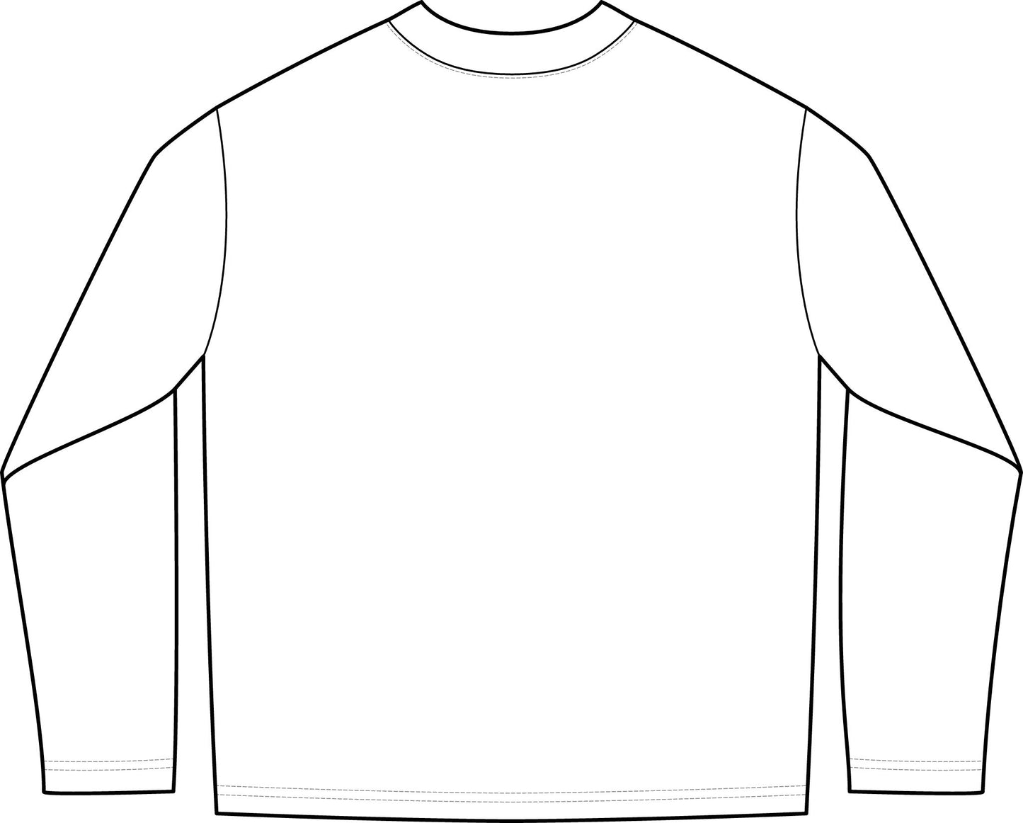 PALMS Oversized Long Sleeve shirt