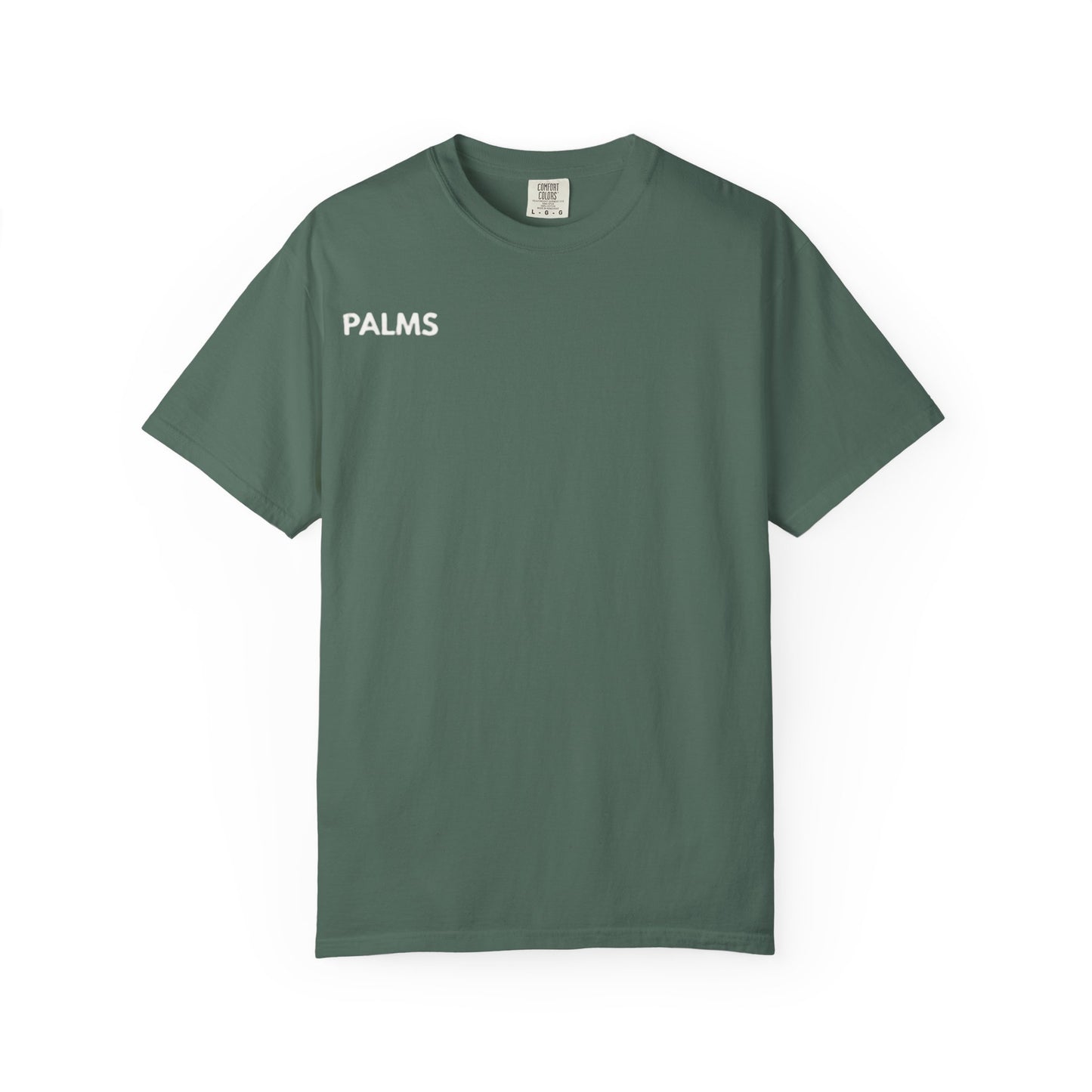 Palm Leaf Tee — Minimal Botanical Graphic T-Shirt