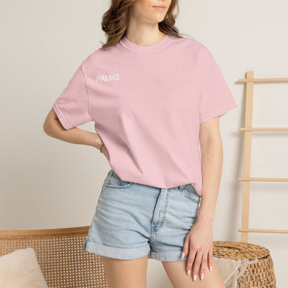 Palm Leaf Tee — Minimal Botanical Graphic T-Shirt
