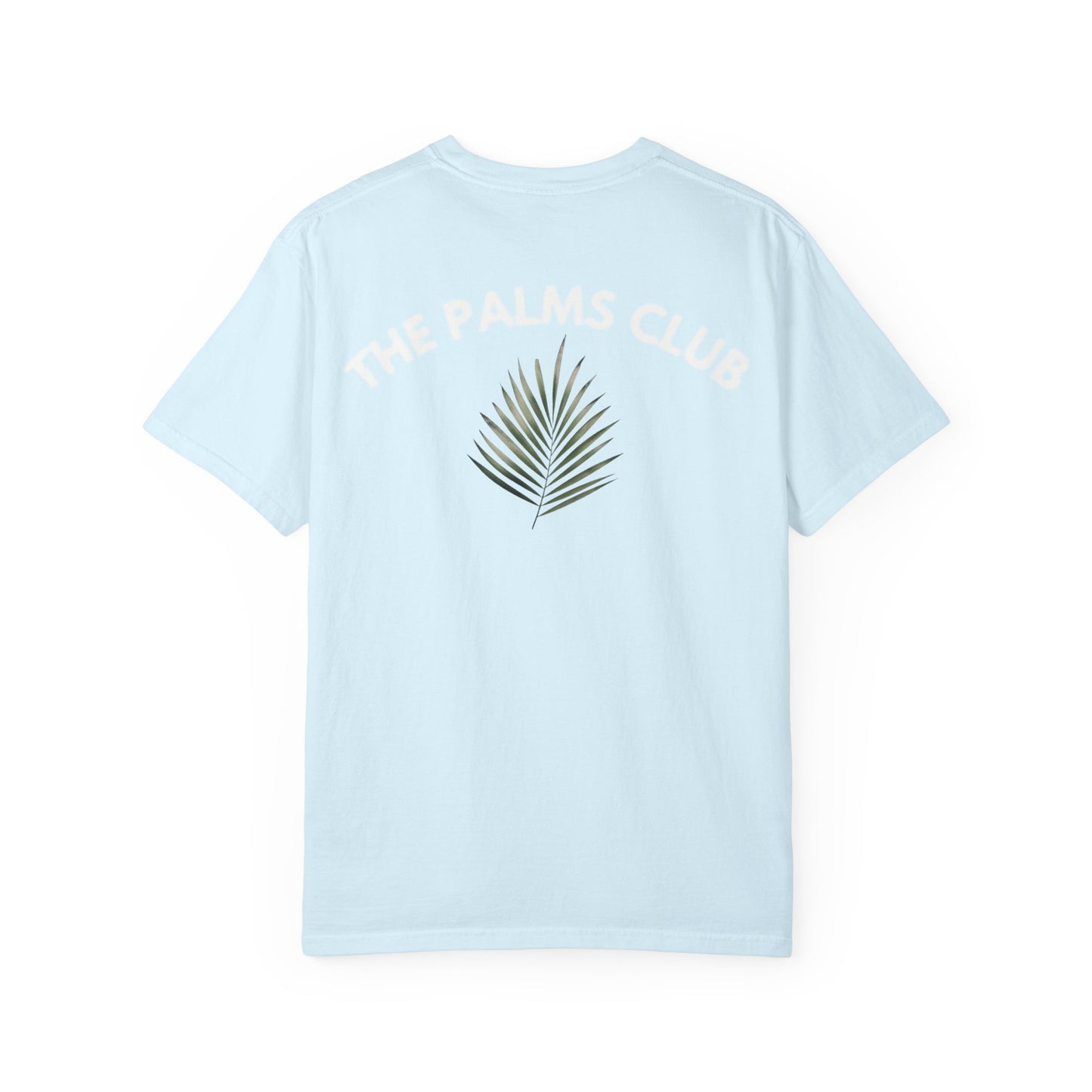 Palm Leaf Tee — Minimal Botanical Graphic T-Shirt