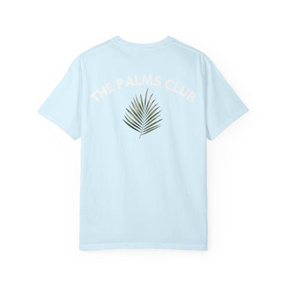 Palm Leaf Tee — Minimal Botanical Graphic T-Shirt