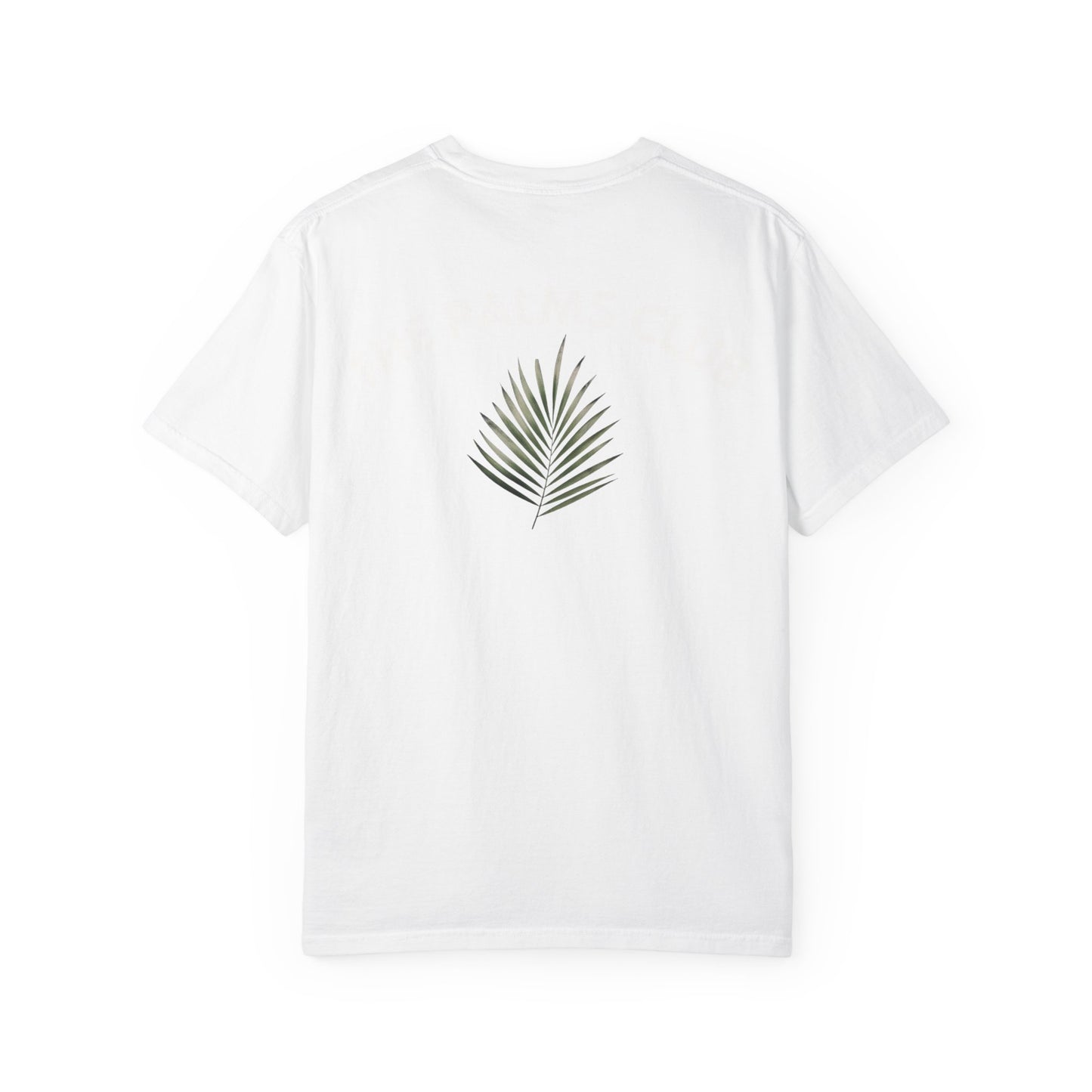 Palm Leaf Tee — Minimal Botanical Graphic T-Shirt