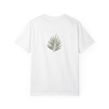 Palm Leaf Tee — Minimal Botanical Graphic T-Shirt