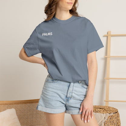 Palm Leaf Tee — Minimal Botanical Graphic T-Shirt